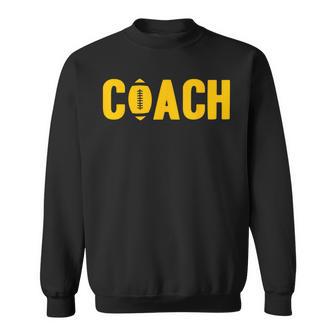 Call Me Coach American Football Trikot Geschenke Für Trainer Sweatshirt - Geschenkecke