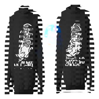 Cam Skattebo Skatte-Boo Ghost Halloween Skatte Boo Sweatshirt | Mazezy