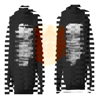 Camicia Addominali Finti Corpo Muscolareixpack Felpa - Novitaregali