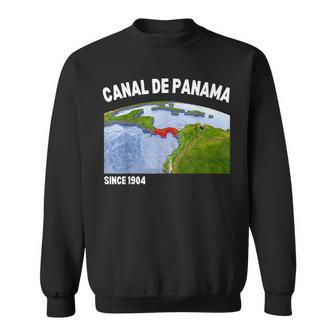Canal De Panama Canal Zone Panamanian Waterway Sweatshirt - Thegiftio UK