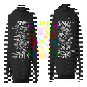 Candy Land Costumes Adult Candy Land Crew Candy Security Sweatshirt | Seseable FR