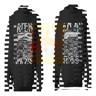 Can't End On A Loss Gambling Bootleg Graphic Sweatshirt - Monsterry