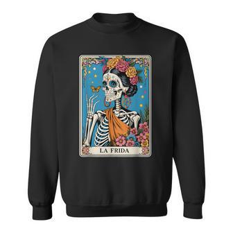 Carta Del Tarot La Frida De Los Muertos Camisa de entrenamiento - Regaloses
