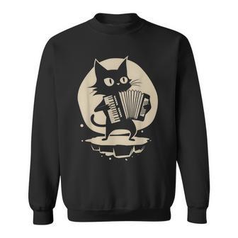 Cat Accordion Sweatshirt - Thegiftio UK