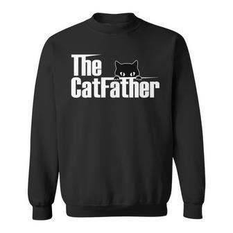 The Catfather Cute Cat Father Sweatshirt - Thegiftio UK
