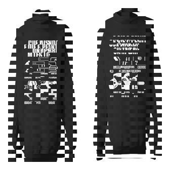 Ce Que Je Fais Pendant Mon Temps Libre Pétanque Humour Sweater e - Cadeauxyz