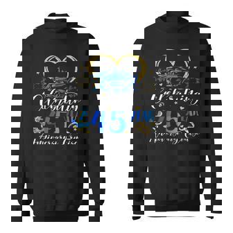 Celebrating 45 Years Anniversary Cruise 45Th Anniversary Sweatshirt - Thegiftio