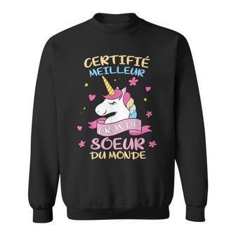 Certifié Meilleur Grandeoeur Du Monde Cadeau Pourœur Sweater e - Cadeauxyz