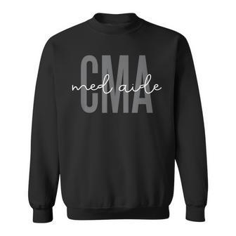 Certified Medication Aide Cma Med Aide Appreciation Sweatshirt - Thegiftio UK