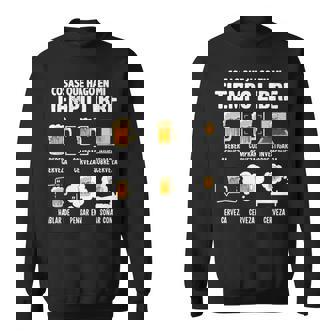 Cerveza Cosas Que Hago En Mi Tiempo Libre Humor Manga Larga Camisa de entrenamiento - Regaloses