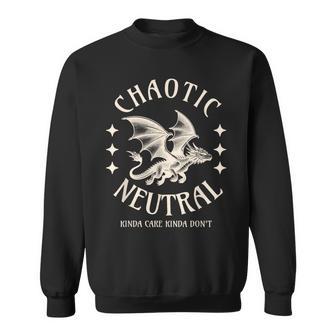Chaotic Neutral Alignment Roleplaying Character Sweatshirt - Thegiftio UK