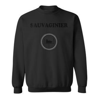 Chasse -Auvaginier Chasseur Gibier D'eau Huttetonne Sweater e - Cadeauxyz