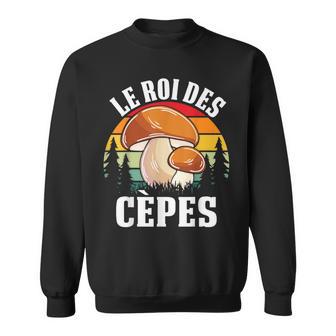 Chasseur De Champignon Champignons Le Roi Des Cèpes Sweater e - Cadeauxyz
