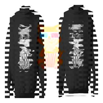 Chat Popcorn Regardant Un Film Chat Cinéma Amoureux Des Chats Sweater e - Cadeauxyz