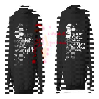 I Check It Once Then I Check It Twice Santa 1989 Christmas Sweatshirt - Monsterry