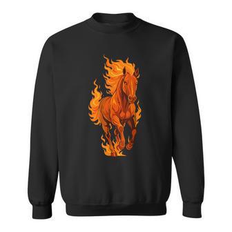 Cheval De Feu Du Nouvel An Chinois 2026 Festival Du Zodiaque Lunaire Sweater e - Cadeauxyz