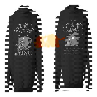 Chica Amante Del Animal Escocésaca Peluda De Tierras Altas Camisa de entrenamiento - Regaloses