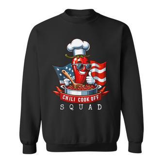 Chili Cook Off Squad Chili Cookoff Chili Cook Off Sweatshirt - Thegiftio UK