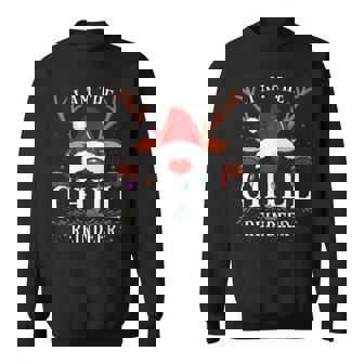 I Am The Chill Reindeer Christmas Family Sweatshirt | Seseable CA