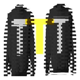 Chipmunk Halloween Carnival Group Costume Letter T Sweatshirt | Mazezy