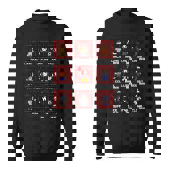 Choose Yourlasher 8ビットレトロホラーゲーム スウェットシャツ - Kawaiitshirt