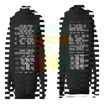 Choral Legend 1965 Singer 60 Years 60th Birthday Choir Tank Top Sweatshirt Unisex | Mazezy