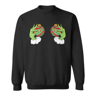 Christmas Ornament Boobs Christmas Sweatshirt - Thegiftio UK