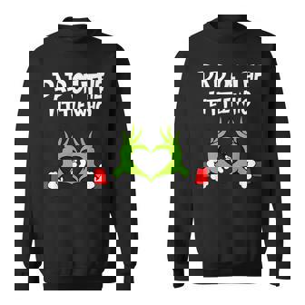 Christmas Pregnancy Announcement Dad Of The Little Who Sweatshirt | Seseable UK