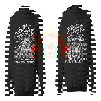 Christmas School Psychologist Leopard Gnomes Psychology Sweatshirt Unisex | Mazezy