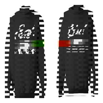 Ciao Italia トリコローレ イタリア国旗 フィレンツェ フィレンツェ イタリア 長袖tシャツ スウェットシャツ - Kawaiitshirt