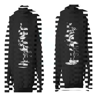 Cigogne Punk Rock Rocker Heavy Metal Sweater e - Cadeauxyz