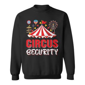 Circus Security Costume Circus Staff Circus Theme Party Fun Sweatshirt - Thegiftio UK