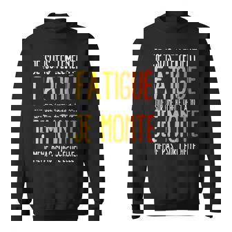 Citation Drôle Flemme Échelle Humour Feignant Sweater e - Cadeauxyz