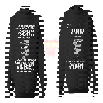 Citation Mignonne Têtu Enfant Humour Caractère De Cochon Sweater e - Cadeauxyz