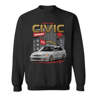 Civic Ek Type R Japanese Car Sweatshirt - Thegiftio UK