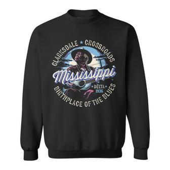 Clarksdale Mississippi Birthplace Of The Blues Sweatshirt - Thegiftio UK