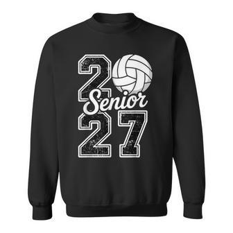 Class Of 2027 Volleyball Senior 2027 Last Day Of School 2027 Sweatshirt - Thegiftio UK