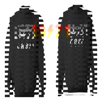 Classic 55 Birthday Decorations 55Yr 1971 55Th Birthday Sweatshirt | Seseable FR