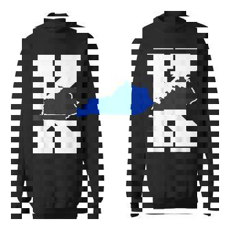 Classic Big Letter K State Of Kentucky Sweatshirt - Monsterry