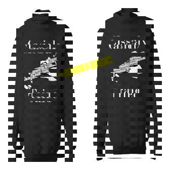 Classically Trained Slide Rule Retro Math Engineer Sweatshirt - Thegiftio