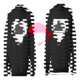 Cœur Avec Drapeau Du Groenland Cadeau D'amour Du Groenland Sweater e - Cadeauxyz