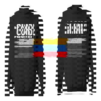 Colombia Flag Jersey Colombian Soccer Team Colombian Sweatshirt - Thegiftio