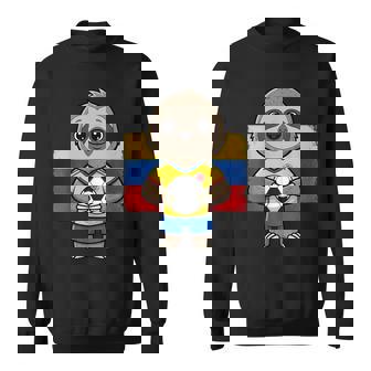 Colombia Fútbol Perezoso Fútbol Aficionado Animal Ball Camisa de entrenamiento - Regaloses