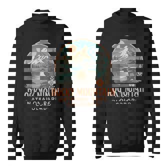 Colorado Rocky Mountain National Park Elk And Alpine Sunset Sweatshirt - Thegiftio