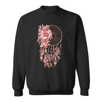 Colorido Atrapasueños Dibujo Con Flor Y Pluma Camisa de entrenamiento - Regaloses