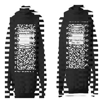 Composition Notebook Matching Group Halloween Teachers Sweatshirt | Mazezy