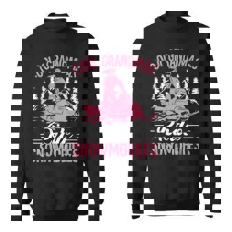 Cool Grandmas Ride Snowmobiles Snowmobiling Snowmobile Rider Sweatshirt Unisex | Mazezy