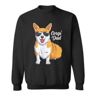 Corgi Dad Pembroke Welsh Corgi Dog Lover Father Sweatshirt - Thegiftio