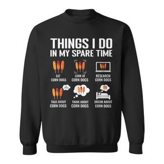 Corndog Carnival Fried Corn Dog Dealer Sweatshirt - Thegiftio