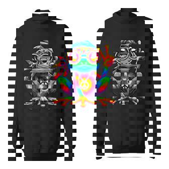 Costume De Grenouille Hippie Tie-Dyeigne De La Paix Fête Des Années 70 Et Années 60 Sweater e - Cadeauxyz